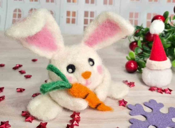 валяние игрушек из шерсти 